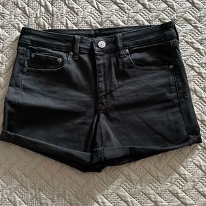American Eagle Black Shorts